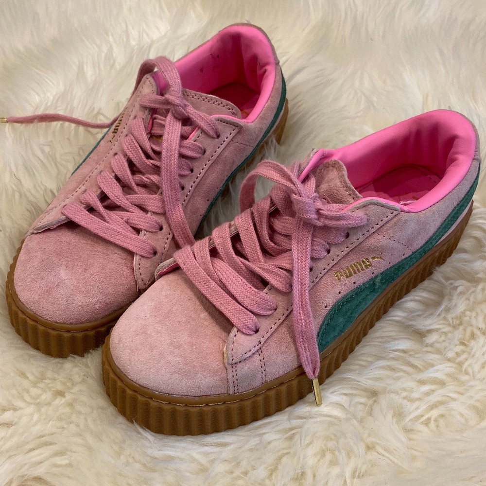 Fenty Puma Velvet Creepers Sneakers New